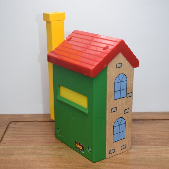 Brio PUSH & LOAD TOWER #33324 Wooden Train Railway 1998 VGUC - Picture 4 of 13